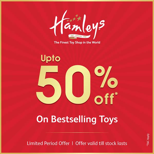Upto 50% off* On Bestselling Toys